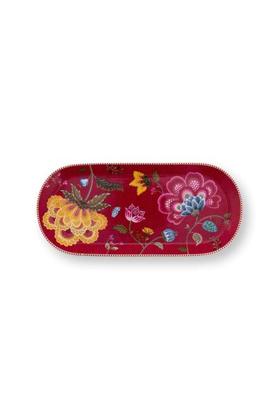 Taartplateau Blooming Tales Fantasy Donkerrood