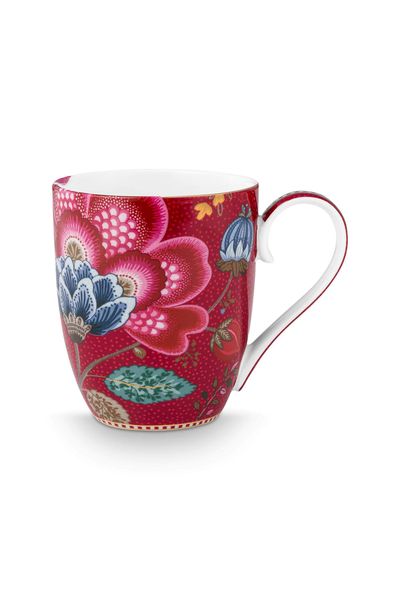 Mok Blooming Tales Fantasy Donkerrood 450ml