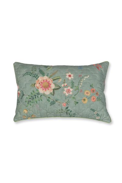 Zierkissen Quilted Everbloom Grün