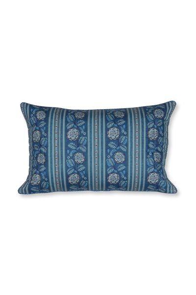 Zierkissen Quilted Rosa Rani Dunkelblau