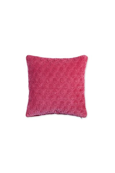 Cushion Velvet Quilty Dreams Red