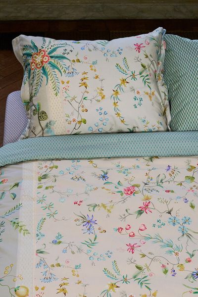 Kissenbezug Petites Fleurs Khaki