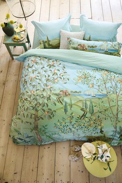 Duvet Cover La Campagna Green