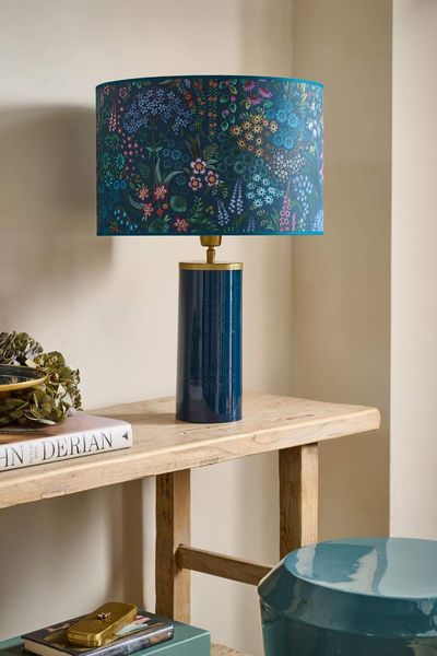Lamp base by Pip Dark Blue Large