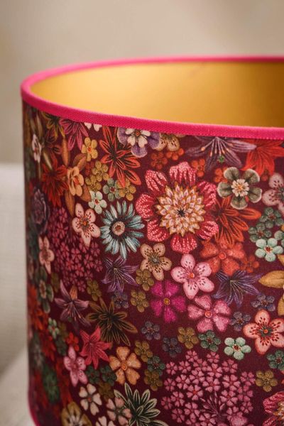 Lampshade Tutti i Fiori by Pip Dark Red