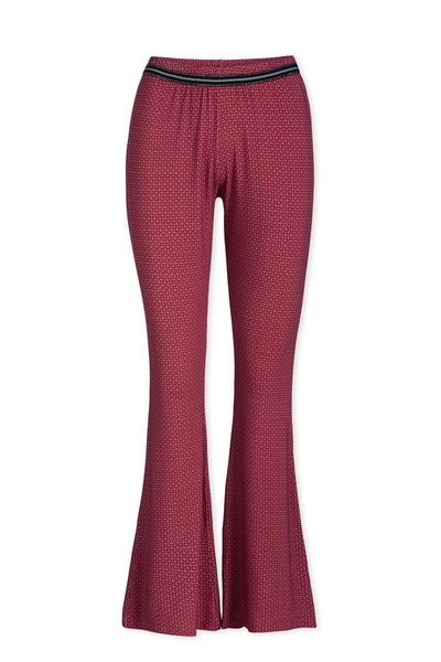 Trousers Long Cross Stitch Red
