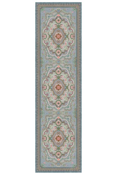 Vloerkleed Loper Majorelle by Pip Pastel Blauw