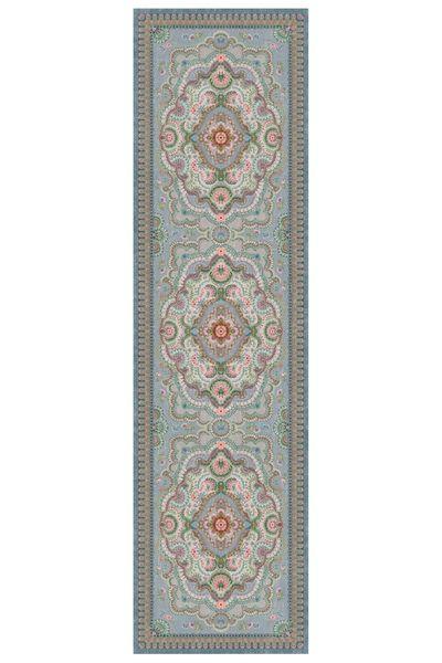 Tapis Coureur Majorelle par Pip Pastel Bleu