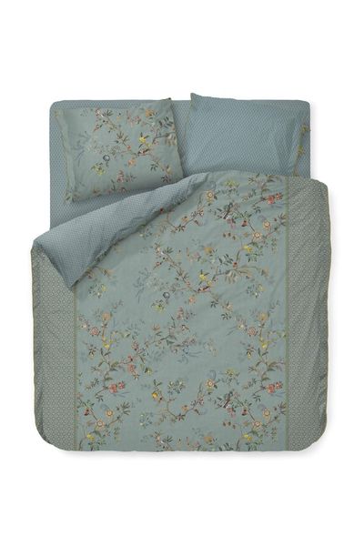 Duvet Cover Set Autunno Light Blue