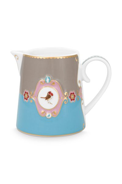 Love Birds Kanne Klein Blau/Khaki
