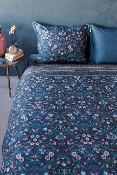 Kussensloop Mirrorama Donkerblauw