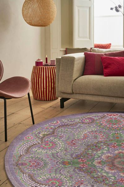 Tapis Rond Moon Delight by Pip Lilas