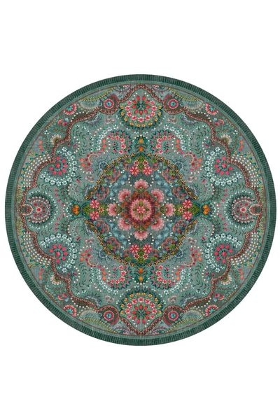 Runde Teppich Moon Delight by Pip Grün