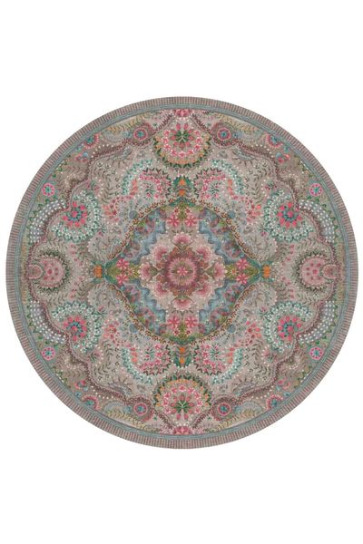 Tapis Rond Moon Delight by Pip Pastel Kaki