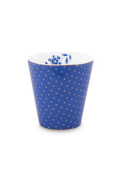 Royal Dots Blue Mug Small Without Ear
