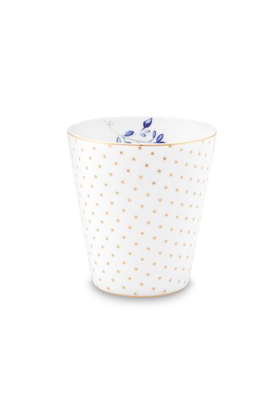 Royal Dots White Mug Small Without Ear