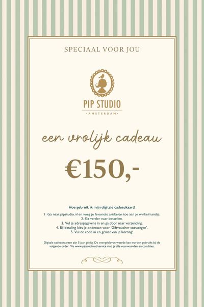 Digitale Cadeaukaart €150