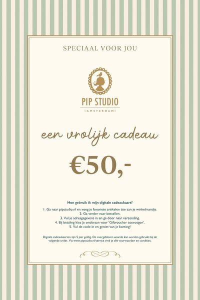 Digitale Cadeaukaart €50