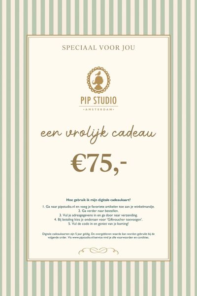 Digitale Cadeaukaart €75