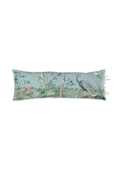 Rechteckige Zierkissen Lang Okinawa Blau