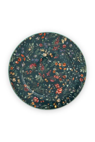 Winter Wonderland Underplate Dark Blue 32 cm