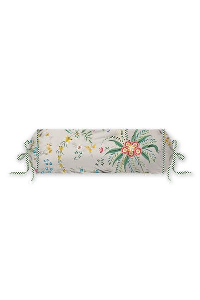 Neck Roll Petites Fleurs Khaki