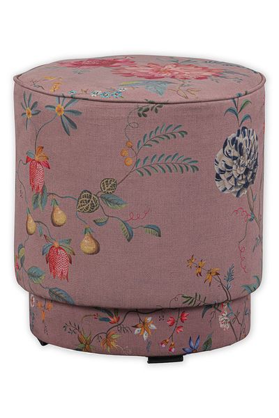 Stool High Fleur Grandeur Pink