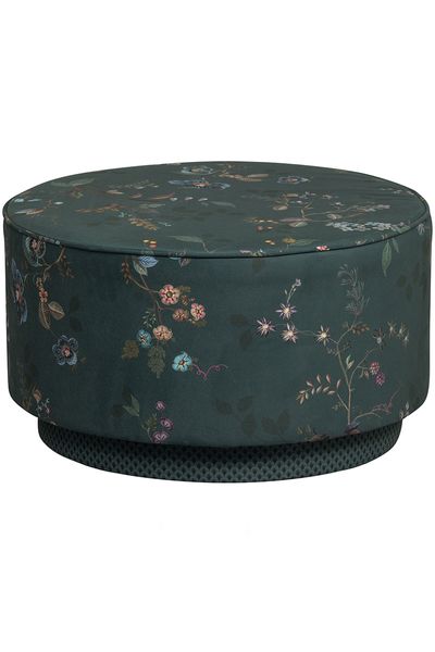 Stool Large Kawai Flower Green