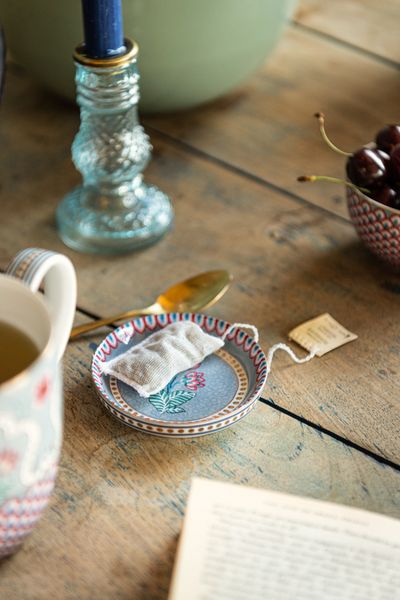 Flower Festival Tea Tip Light Blue