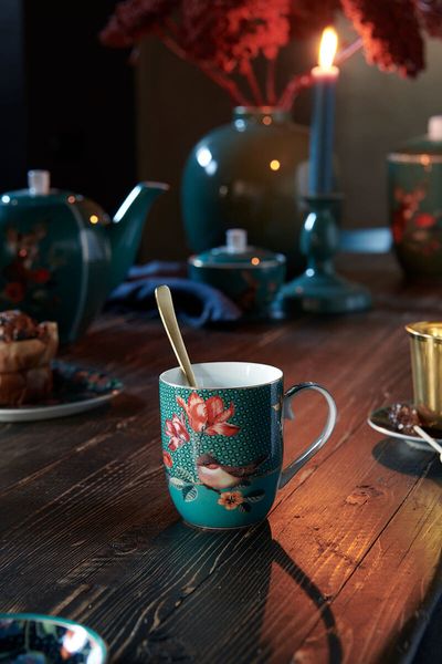 Winter Wonderland Set/2 Mugs Small Green