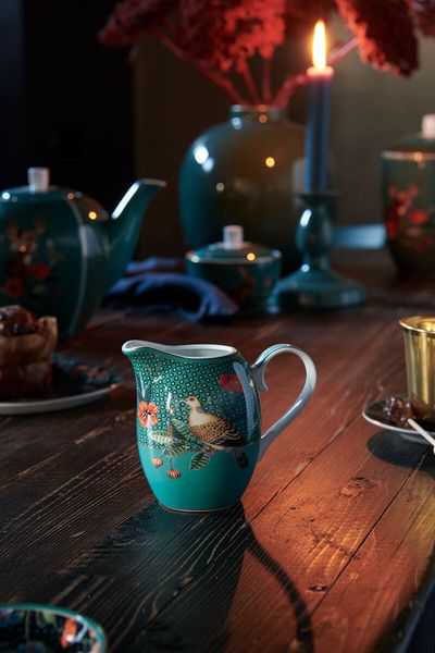 Winter Wonderland  Jug Small Green