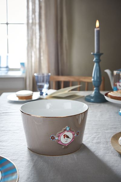 Love Birds Schale Khaki 20 cm