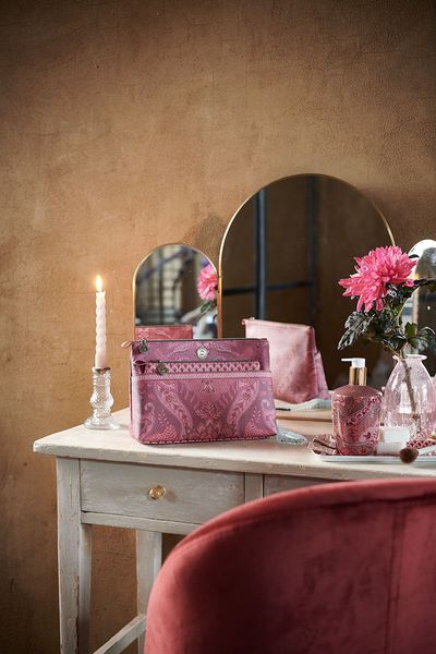 Cosmetic Bag Kyoto Festival Combi Dark Pink