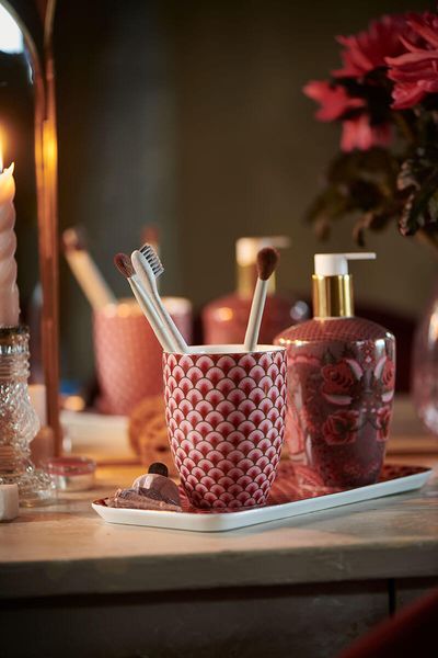 Trinkbecher Suki Dunkelrosa