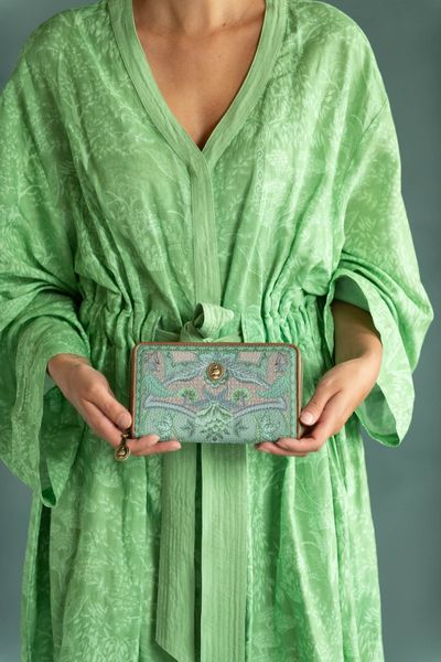 Wallet Kyoto Festival Green