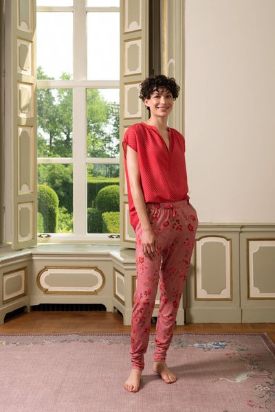 Lange Broek Tokyo Blossom Roze