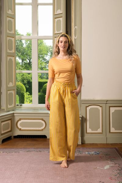 Lange Broek Sumo Stripe Geel