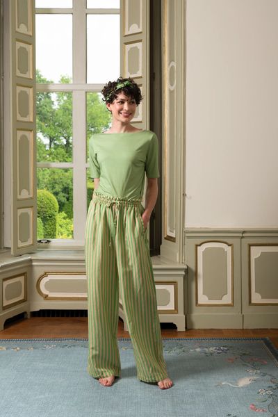 Lange Broek Sumo Stripe Groen