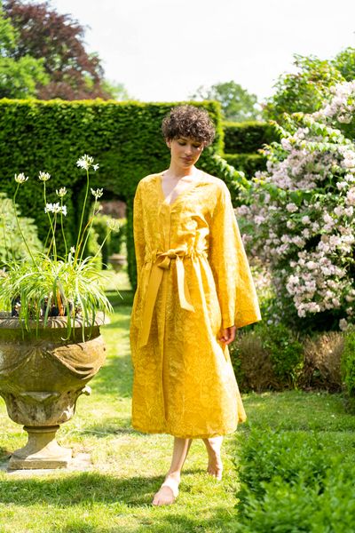 Dress Origami Yellow