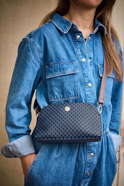 Schoudertas Klein Suki Blauw
