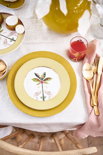 Assiette à petit Déjeuner La Majorelle en Coloris Jaune 21 cm