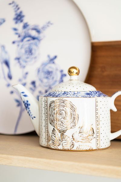 Royal White Teapot Small