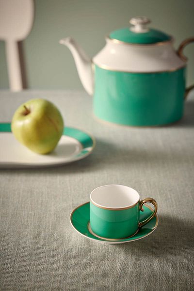 Pip Chique Espresso Cup & Saucer Green