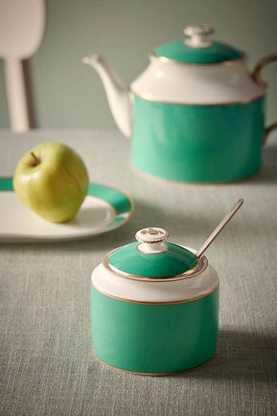 Pip Chique Sugar Bowl Green