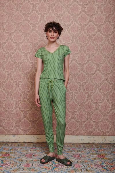 Pantalon Tegola en Coloris Vert