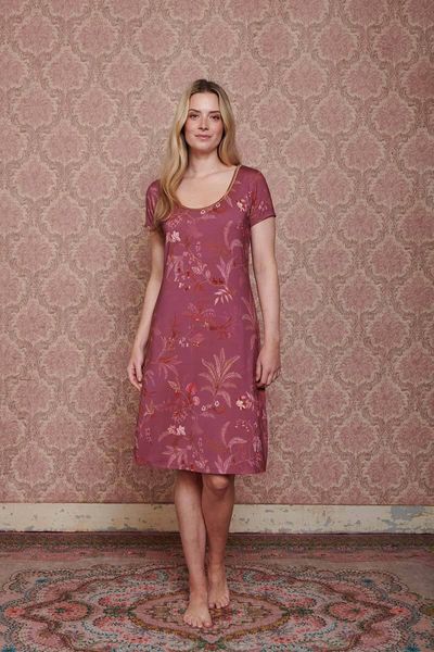 Nightdress Short Sleeve Isola Pink