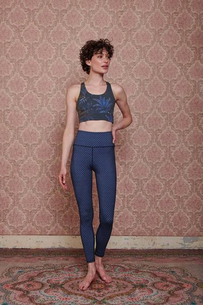 Pantalon Suki en Coloris Bleu Cobalt
