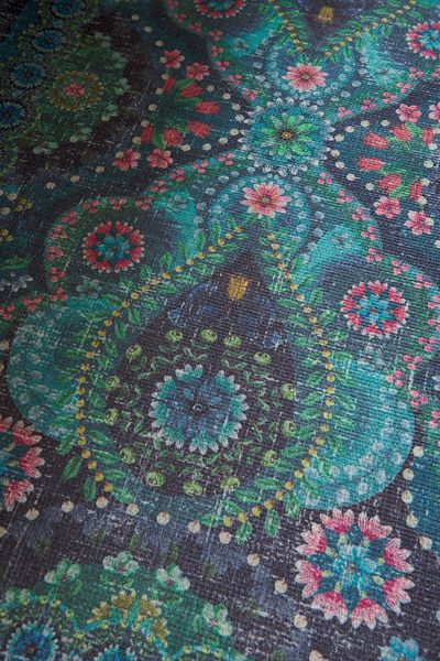 Vloerkleed Loper Moon Delight by Pip Donker blauw