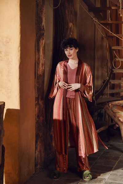Kimono Ribbon Rood/Roze