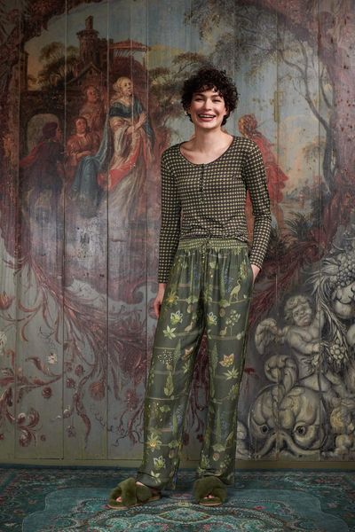 Pantalon Alberi Vert Foncé